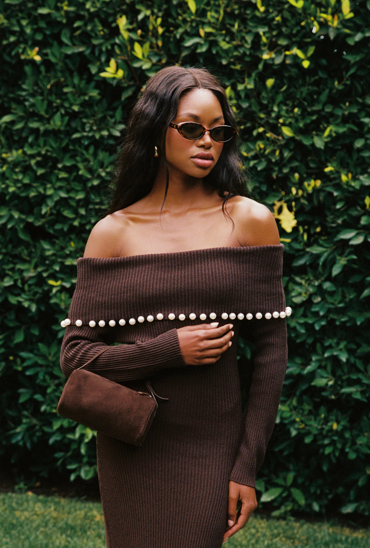 Anya Dress - Black Coffee - Image 6