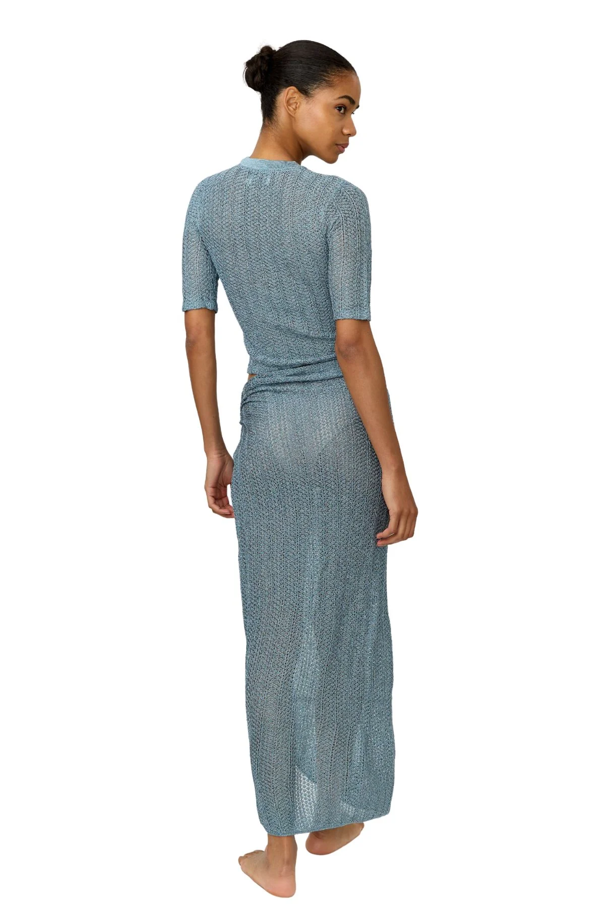 Delphine Sarong - Steel Blue - Image 3