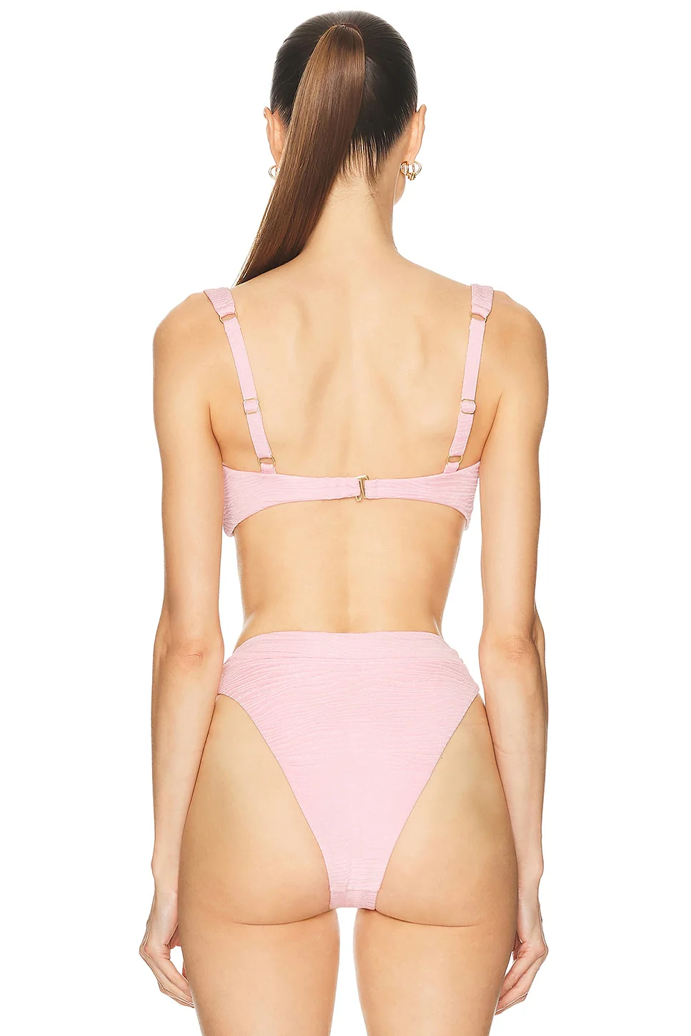 Gia Top - Candy Pink Jacquard - Image 4