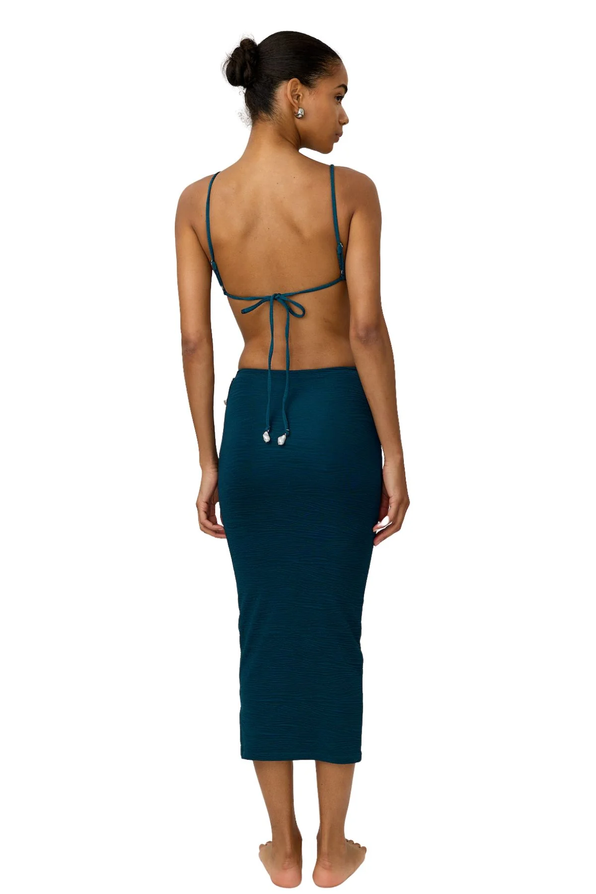 x Tianna Robillard Top - Pond Jacquard - Image 3