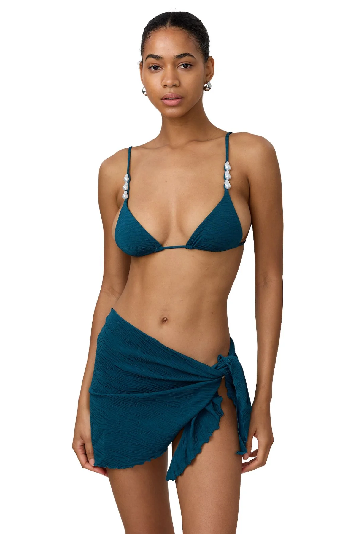 x Tianna Robillard Top - Pond Jacquard - Image 4