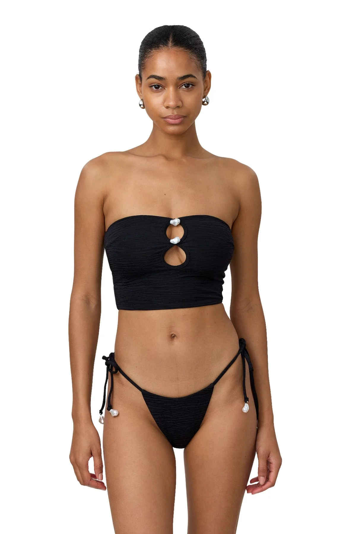 Kourtney Bottom - Black Jacquard - Image 4
